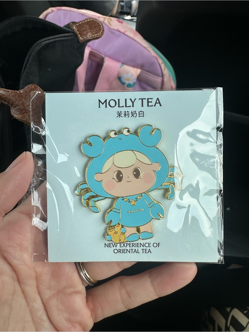 MOLLY TEA Maryland Blue Crab Refrigerator Magnet